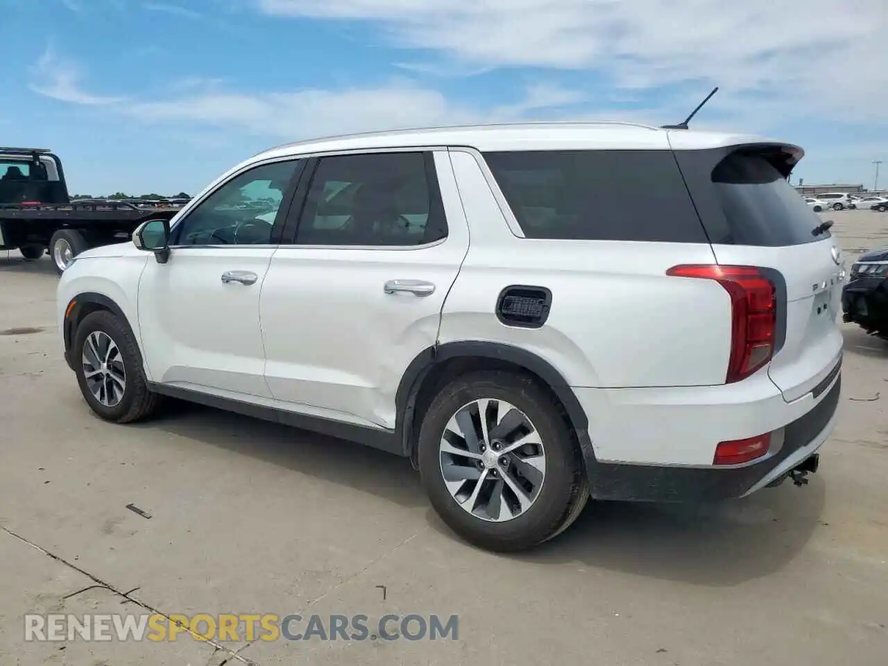 2 Photograph of a damaged car KM8R2DHE1MU276349 HYUNDAI PALISADE 2021
