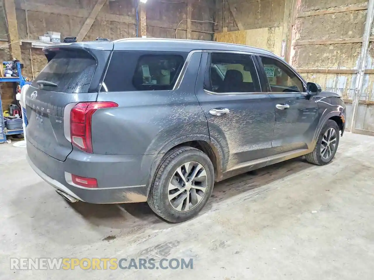 3 Фотография поврежденного автомобиля KM8R2DHE5MU287306 HYUNDAI PALISADE 2021