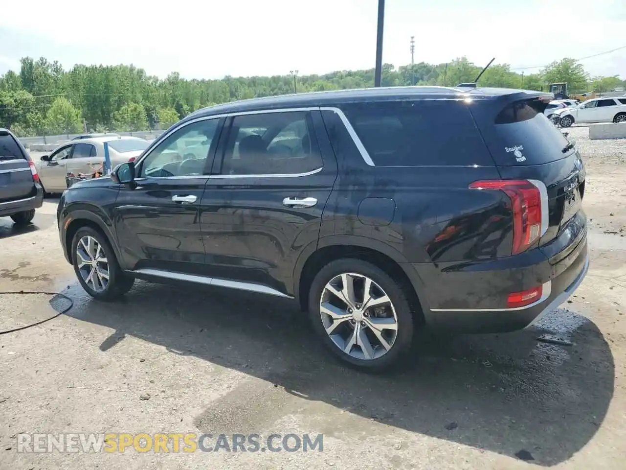 2 Photograph of a damaged car KM8R34HE2MU297532 HYUNDAI PALISADE 2021
