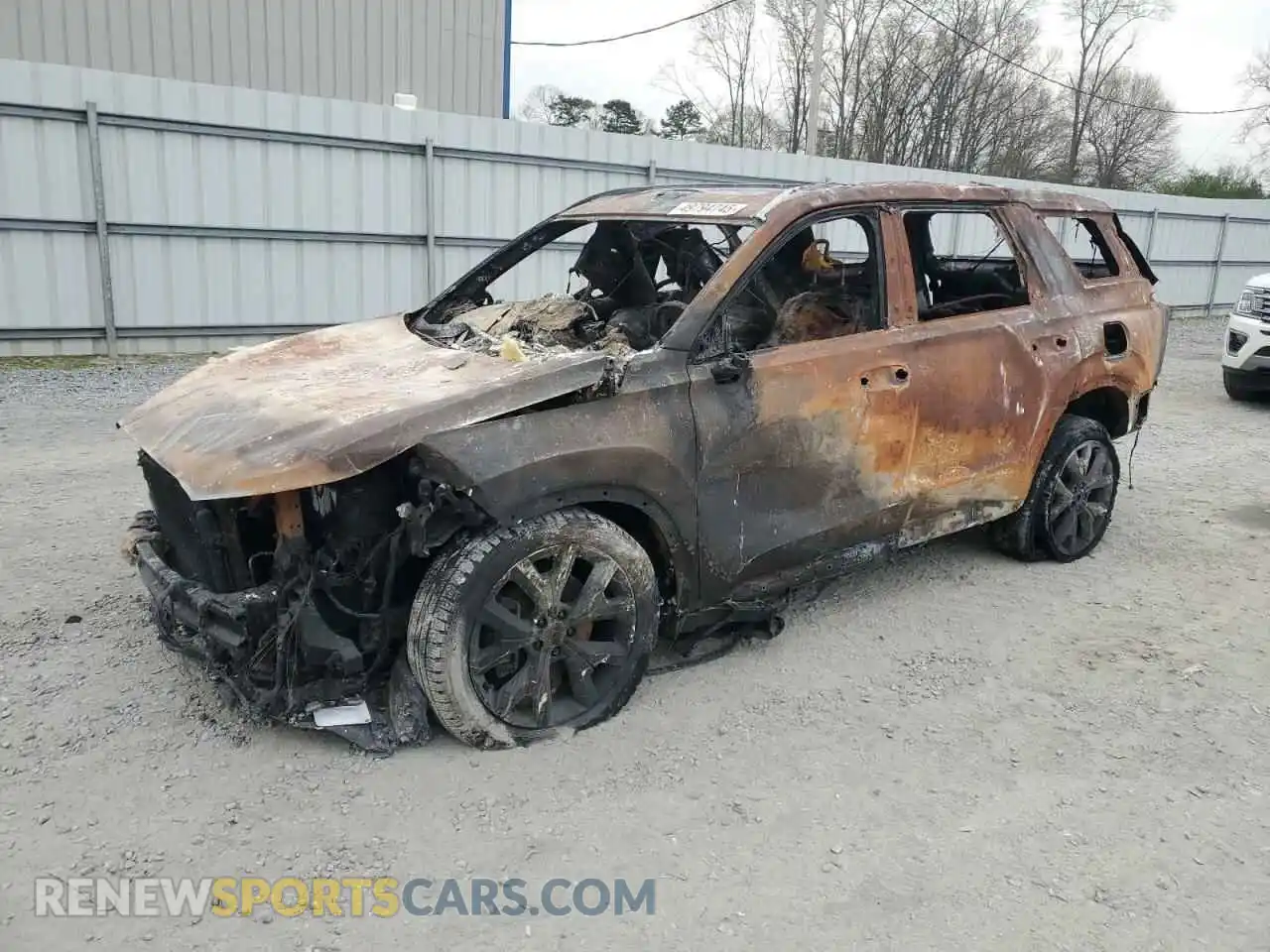 1 Photograph of a damaged car KM8R34HE4MU250325 HYUNDAI PALISADE 2021
