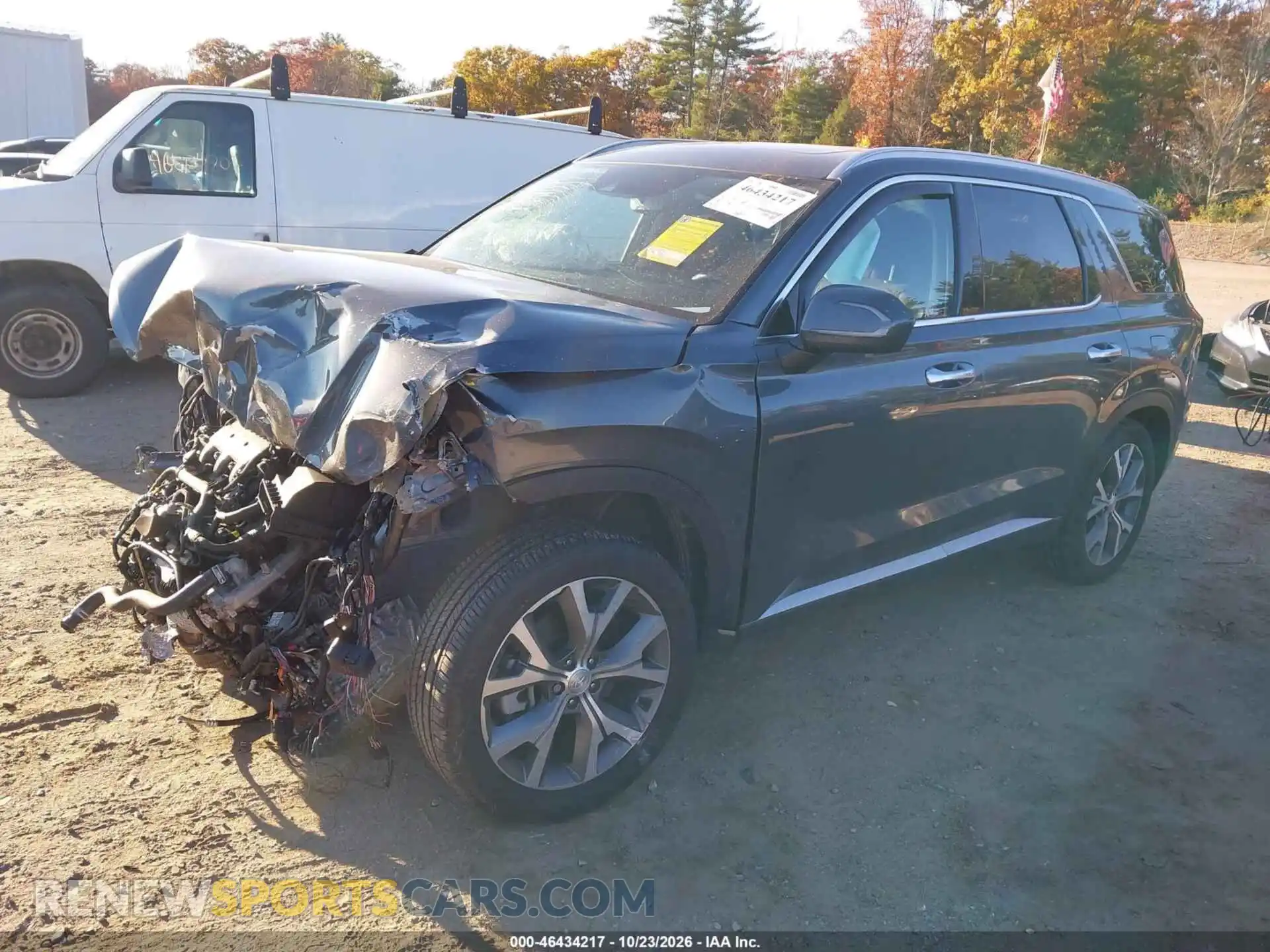 2 Photograph of a damaged car KM8R3DHE2MU253563 HYUNDAI PALISADE 2021