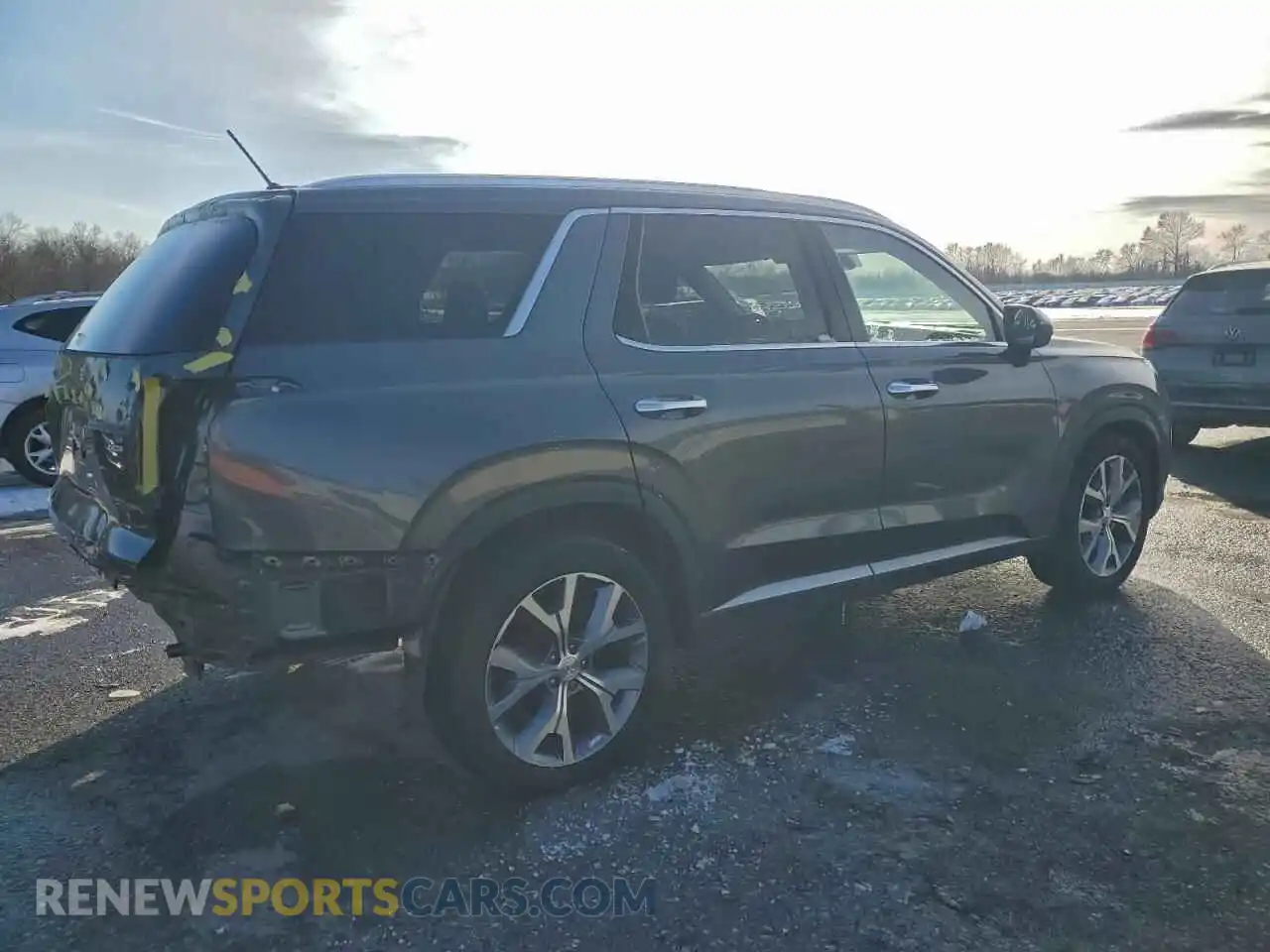 3 Photograph of a damaged car KM8R3DHE3MU265236 HYUNDAI PALISADE 2021