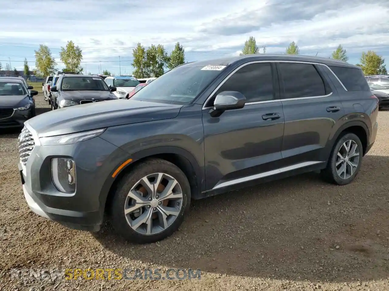 1 Photograph of a damaged car KM8R3DHE4MU242810 HYUNDAI PALISADE 2021