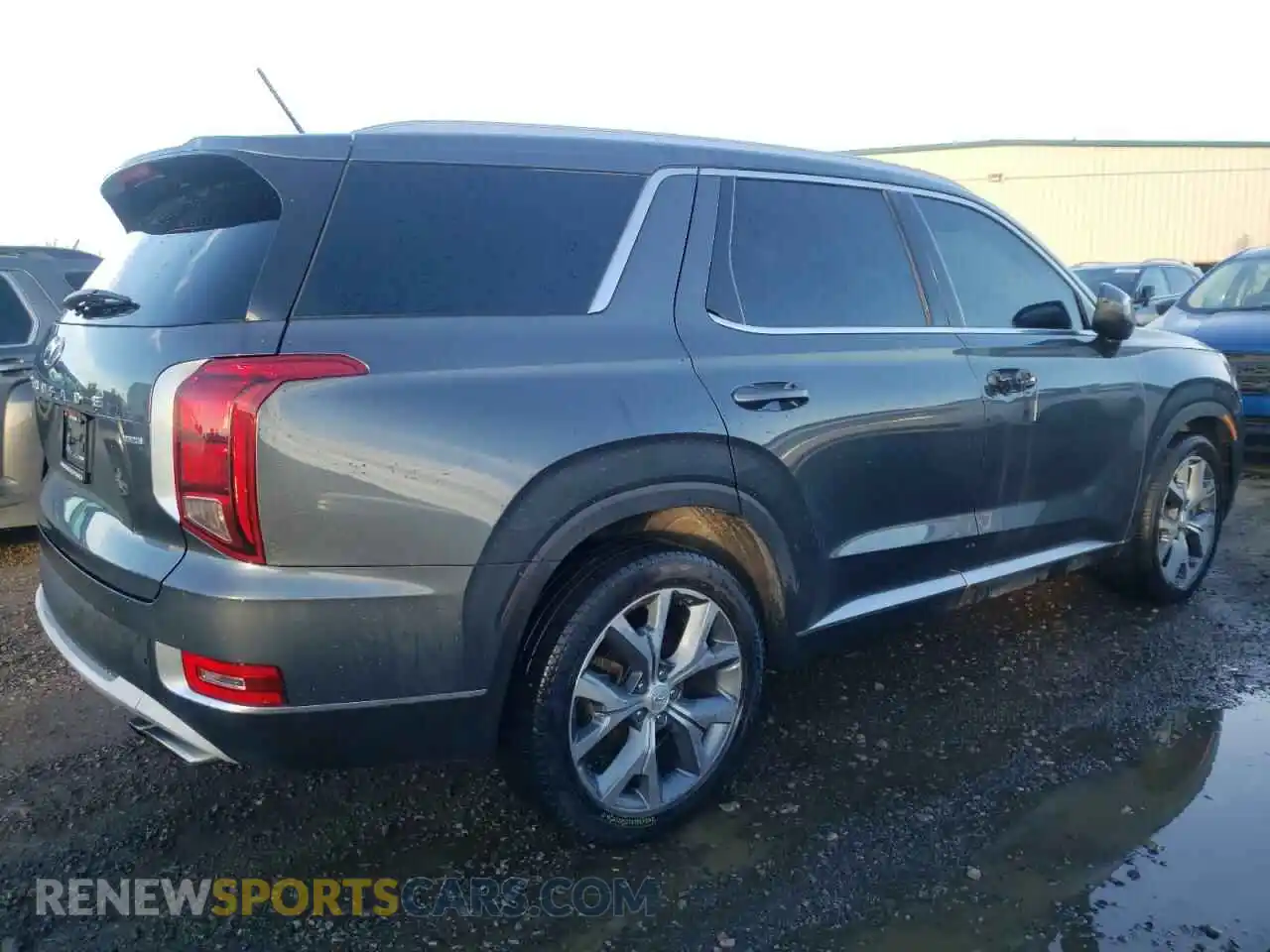 3 Photograph of a damaged car KM8R3DHE4MU242810 HYUNDAI PALISADE 2021