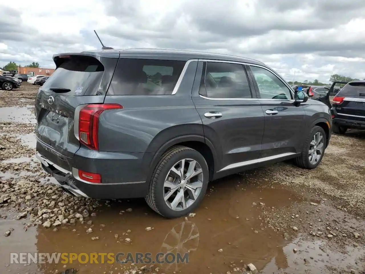 3 Фотография поврежденного автомобиля KM8R3DHE8MU180165 HYUNDAI PALISADE 2021