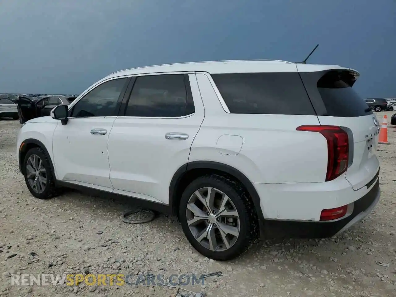 2 fotografías del automóvil dañado KM8R3DHEXMU281563 HYUNDAI PALISADE 2021