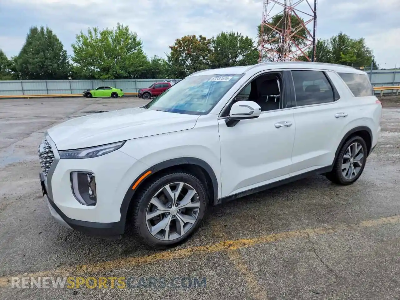 1 Photograph of a damaged car KM8R3DHEXMU309829 HYUNDAI PALISADE 2021