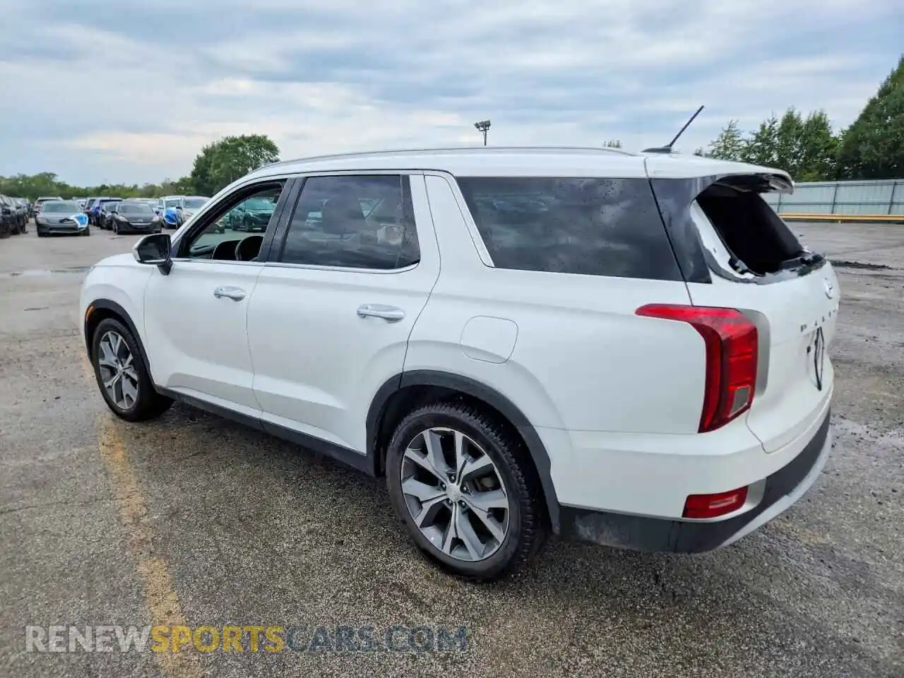 2 Photograph of a damaged car KM8R3DHEXMU309829 HYUNDAI PALISADE 2021