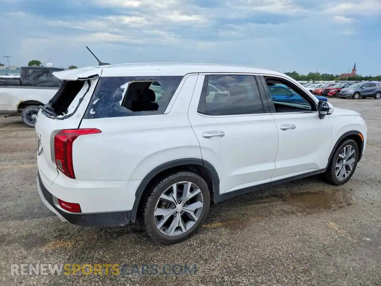 3 Photograph of a damaged car KM8R3DHEXMU309829 HYUNDAI PALISADE 2021