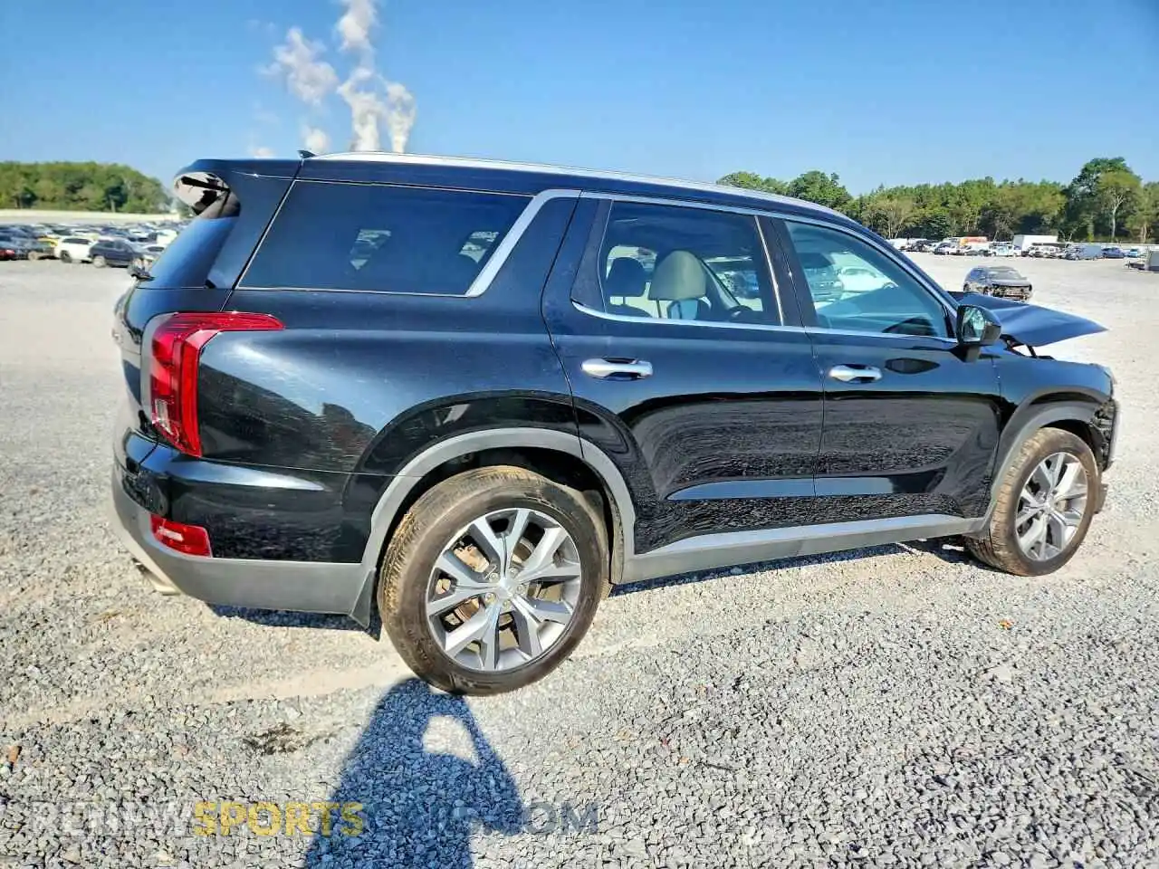 3 Photograph of a damaged car KM8R44HE4MU200585 HYUNDAI PALISADE 2021