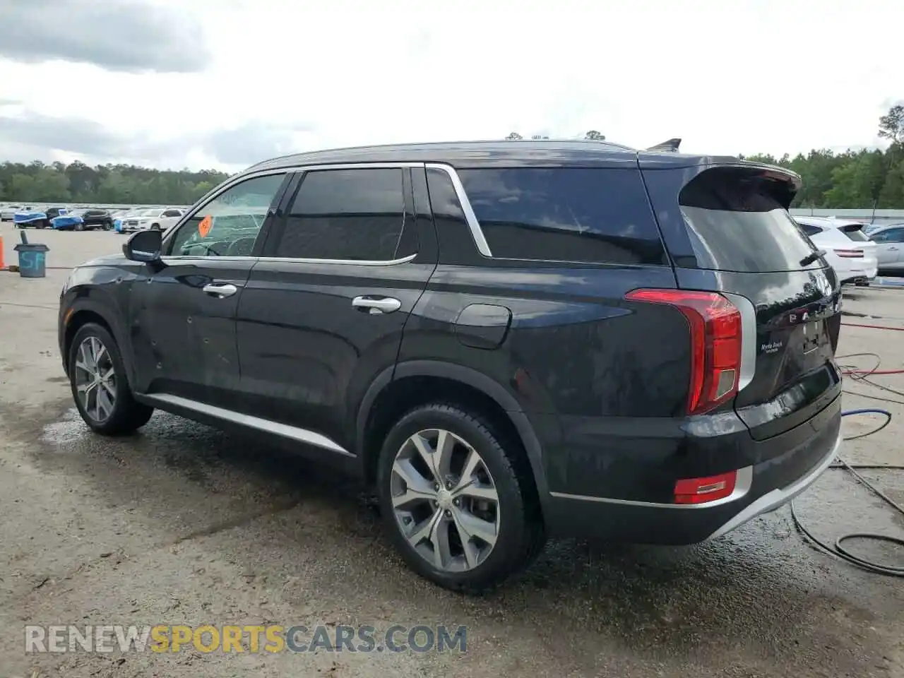 2 Photograph of a damaged car KM8R44HE4MU255845 HYUNDAI PALISADE 2021