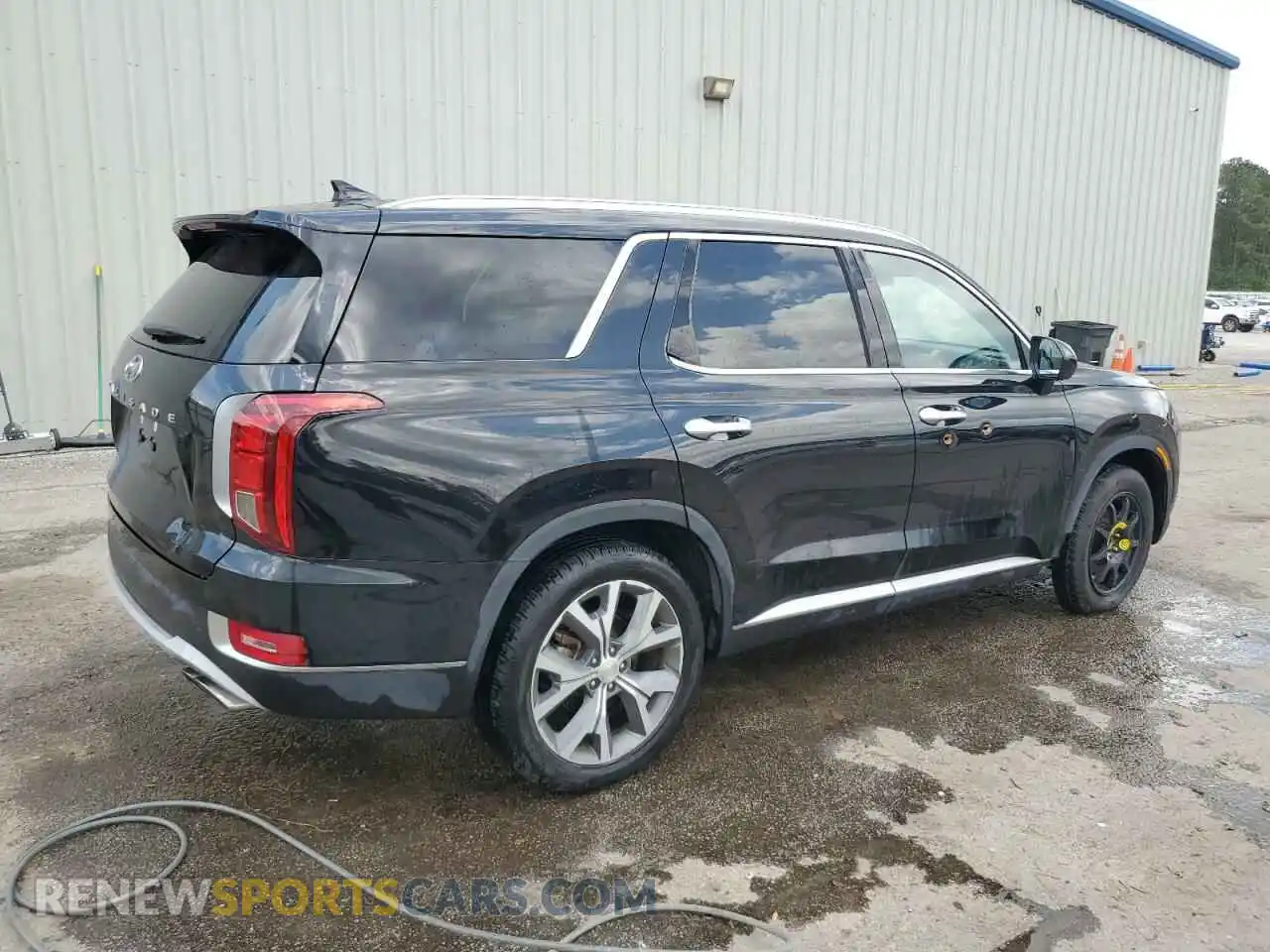 3 Photograph of a damaged car KM8R44HE4MU255845 HYUNDAI PALISADE 2021