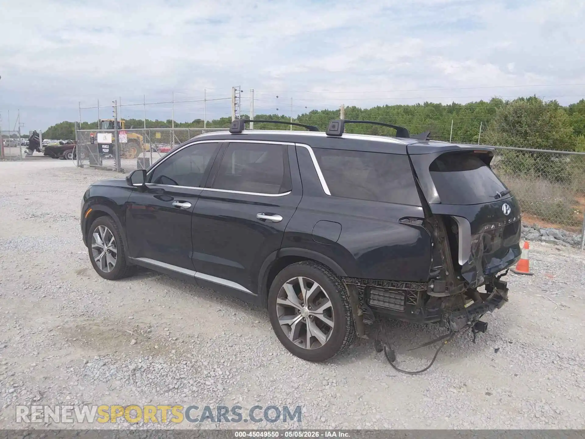 3 Photograph of a damaged car KM8R44HE4MU260222 HYUNDAI PALISADE 2021