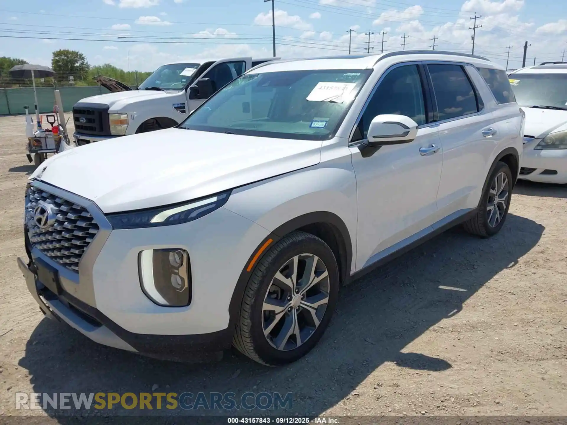 2 Photograph of a damaged car KM8R44HE5MU252016 HYUNDAI PALISADE 2021