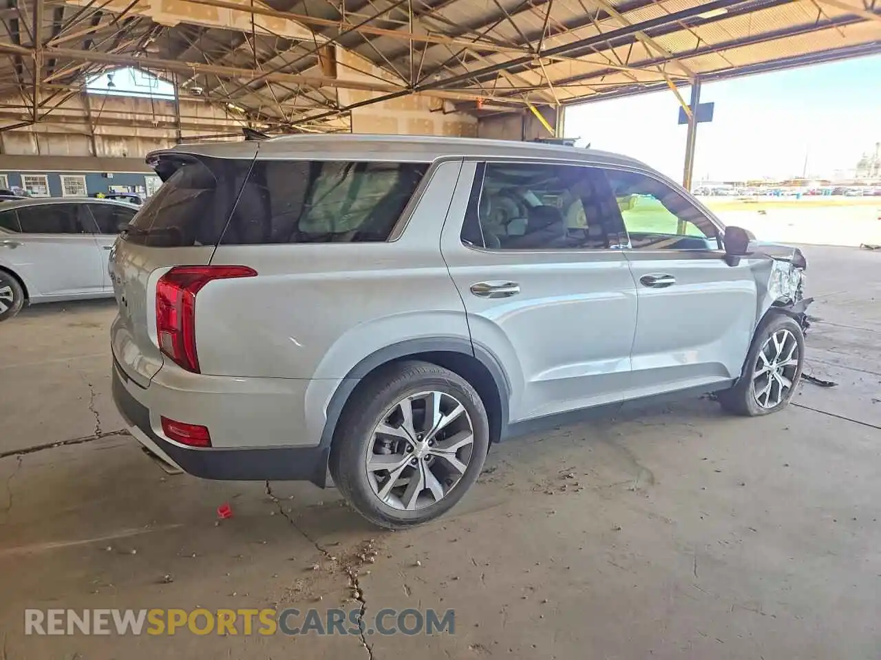 3 Photograph of a damaged car KM8R44HE7MU293103 HYUNDAI PALISADE 2021