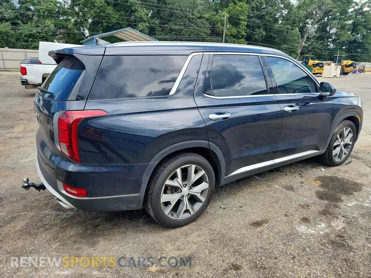 3 Photograph of a damaged car KM8R44HEXMU186787 HYUNDAI PALISADE 2021