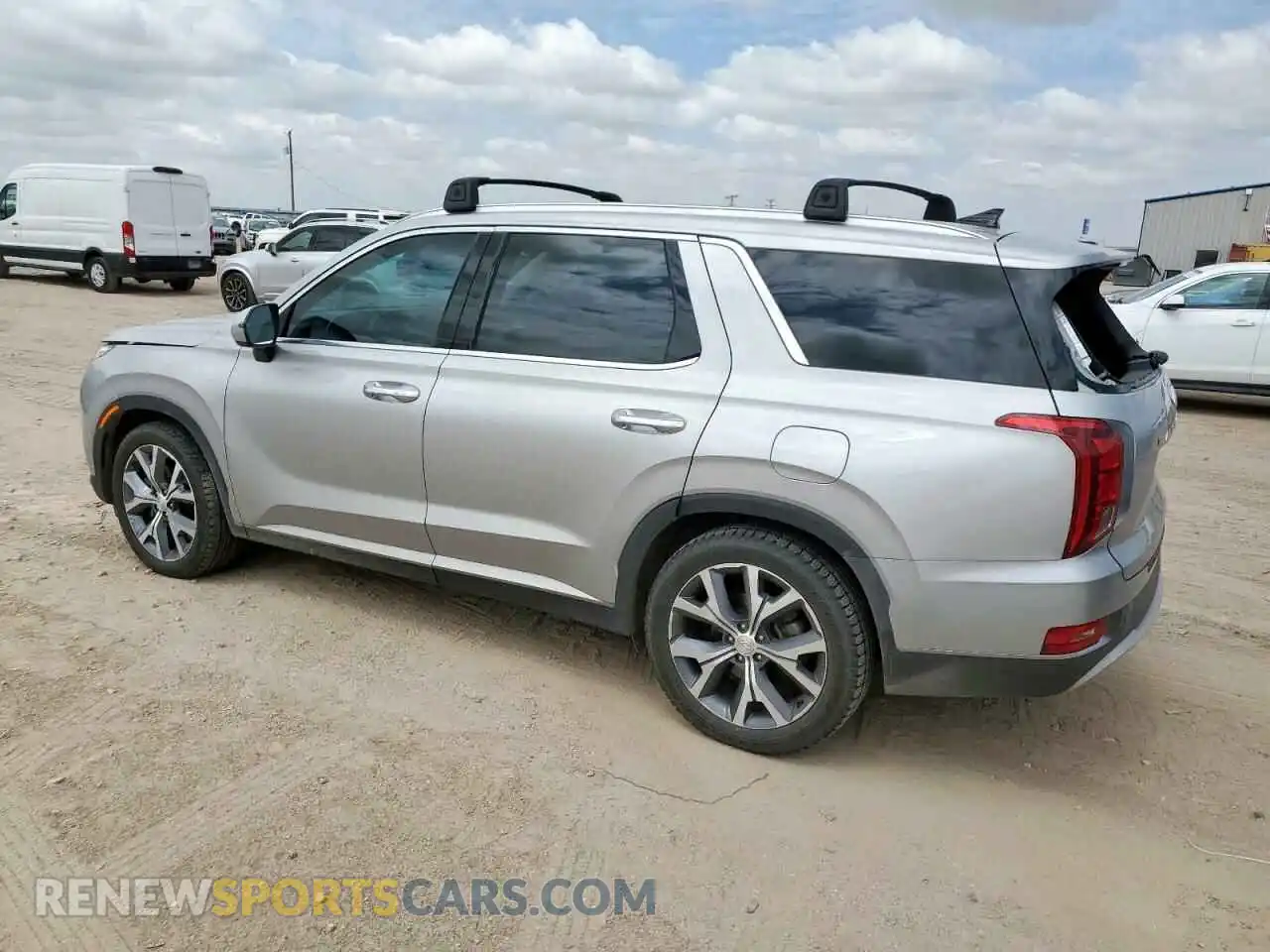 2 Photograph of a damaged car KM8R44HEXMU264422 HYUNDAI PALISADE 2021