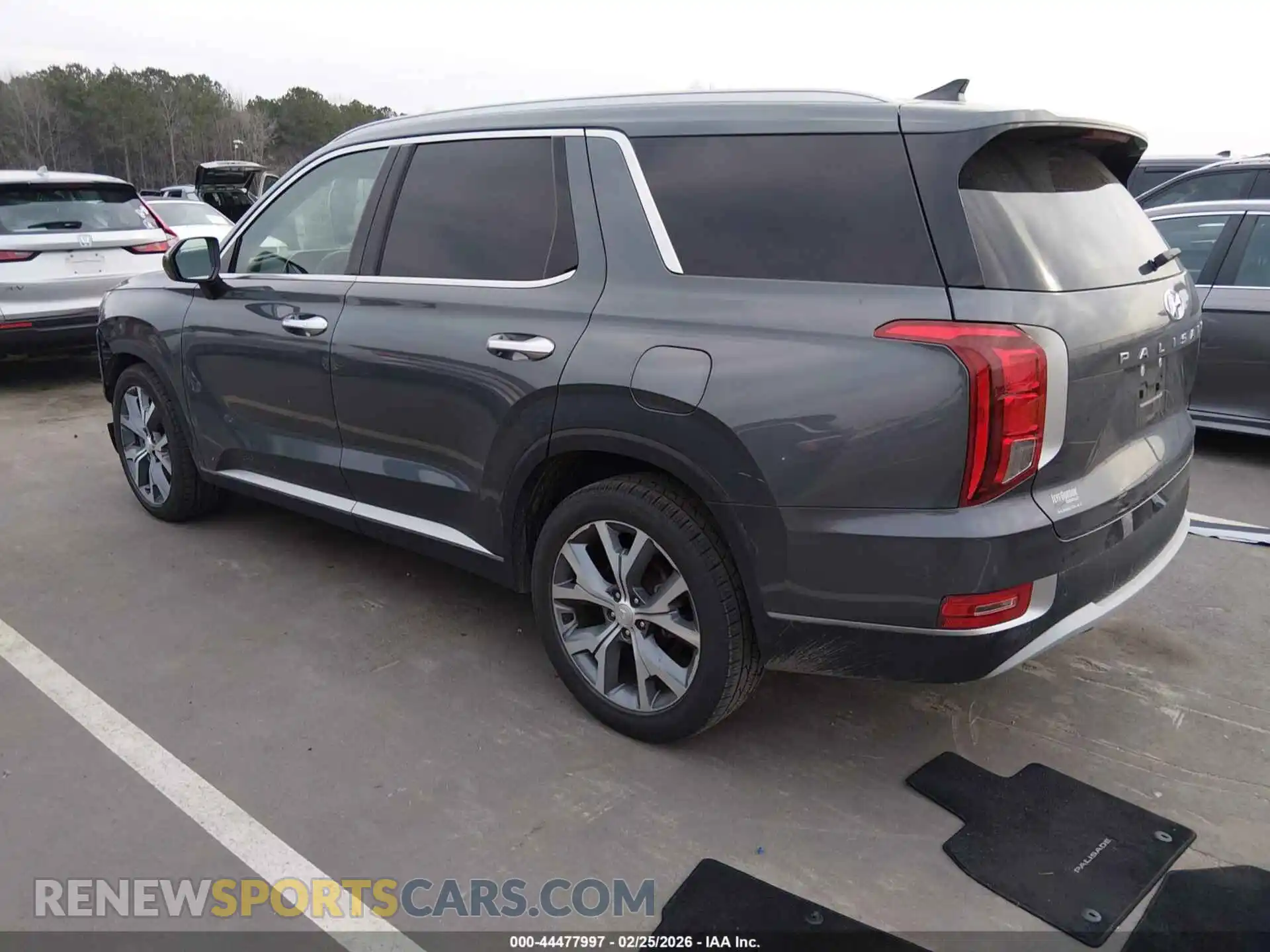3 Photograph of a damaged car KM8R44HEXMU316020 HYUNDAI PALISADE 2021