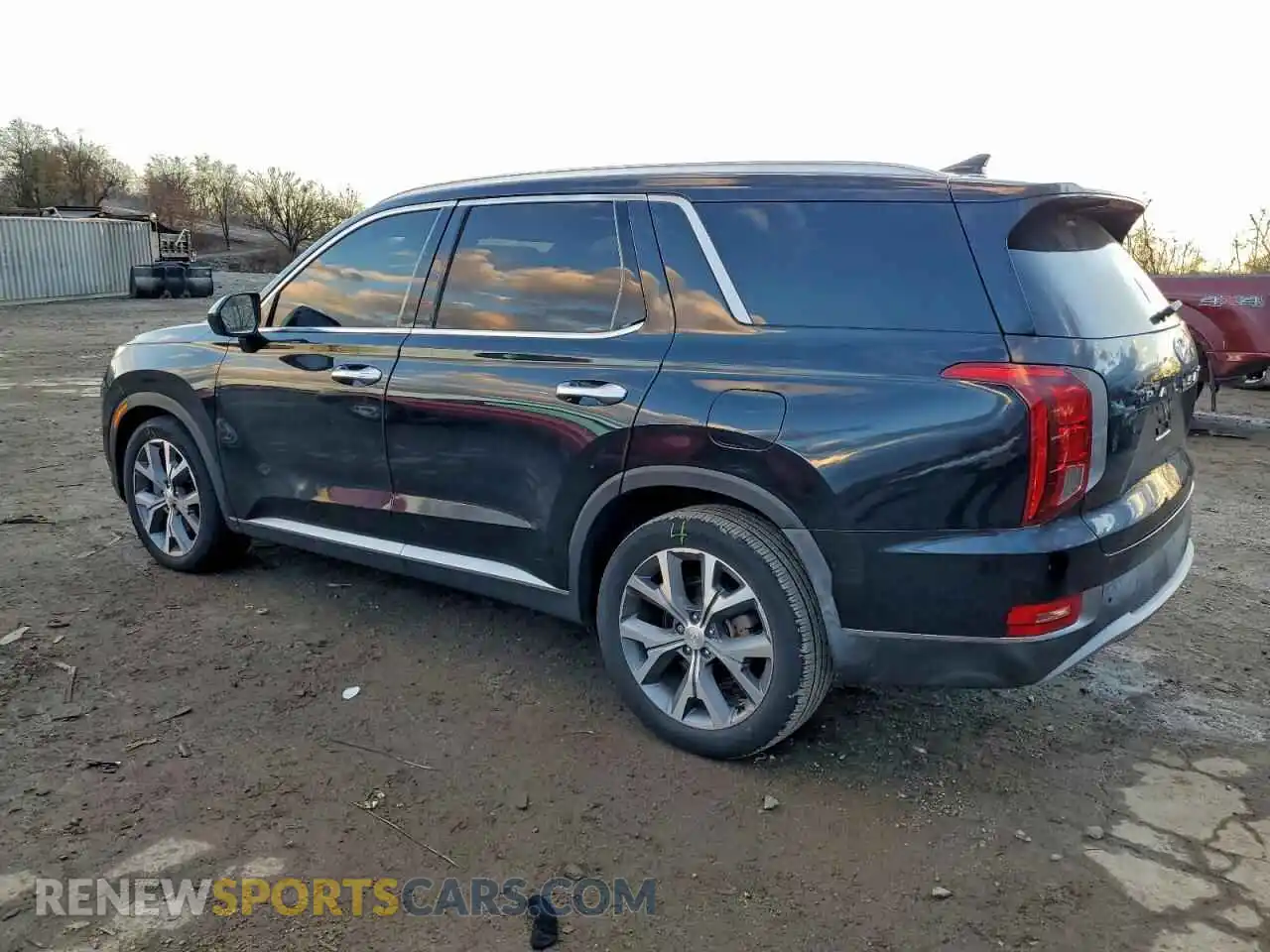 2 Photograph of a damaged car KM8R4DHE2MU317534 HYUNDAI PALISADE 2021