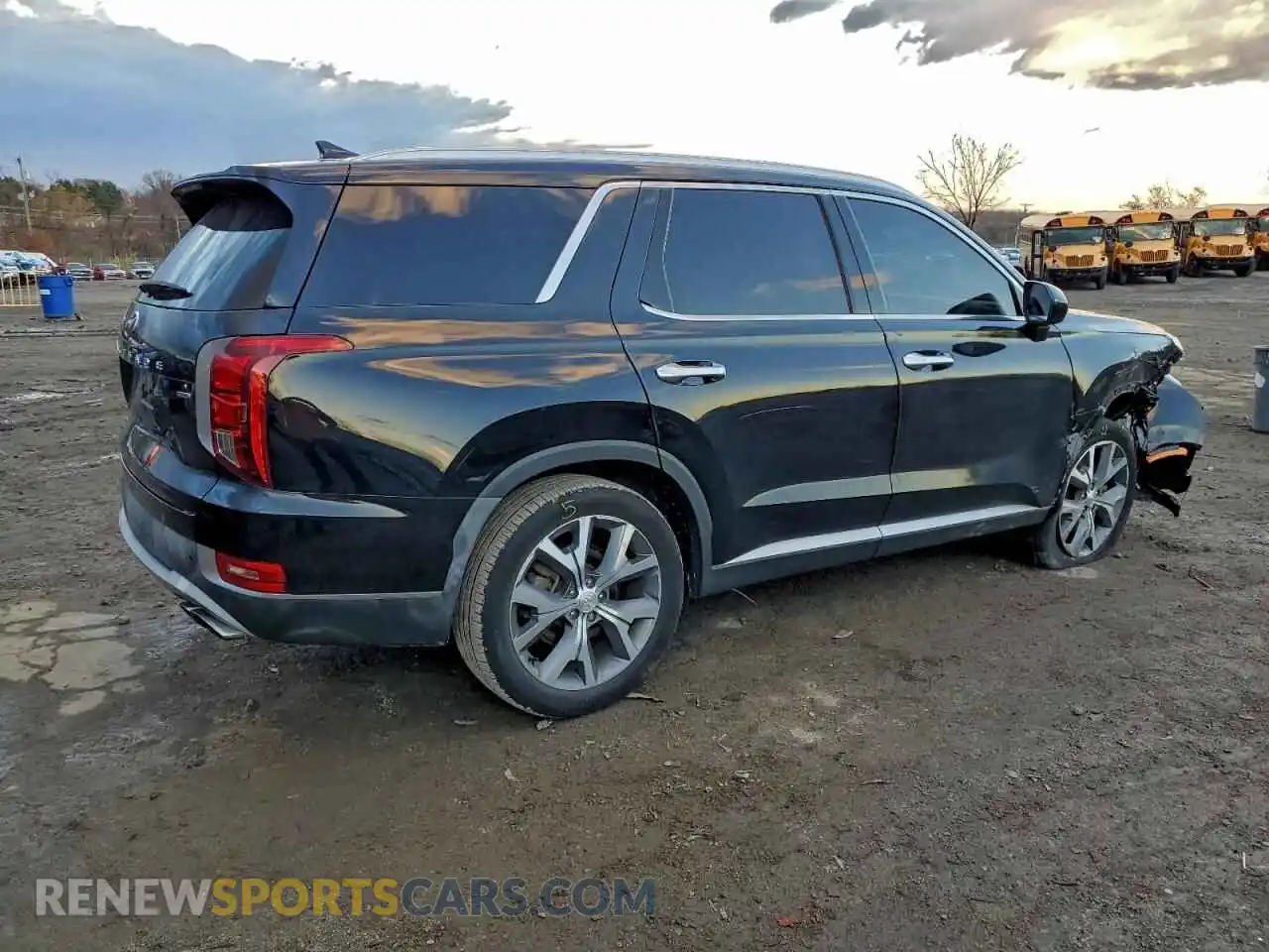 3 Photograph of a damaged car KM8R4DHE2MU317534 HYUNDAI PALISADE 2021