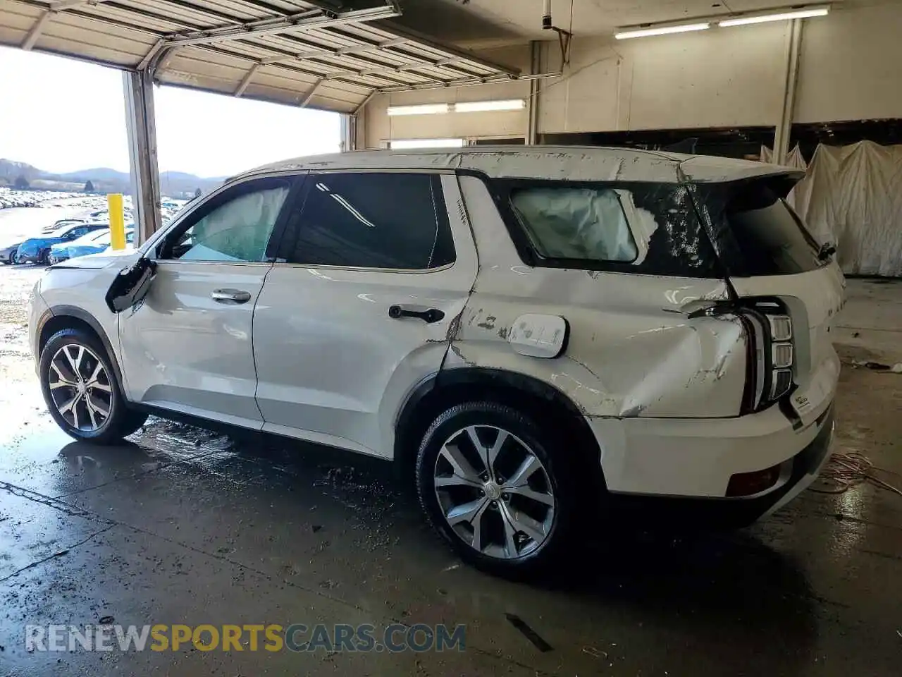 2 Фотография поврежденного автомобиля KM8R4DHE5MU299076 HYUNDAI PALISADE 2021
