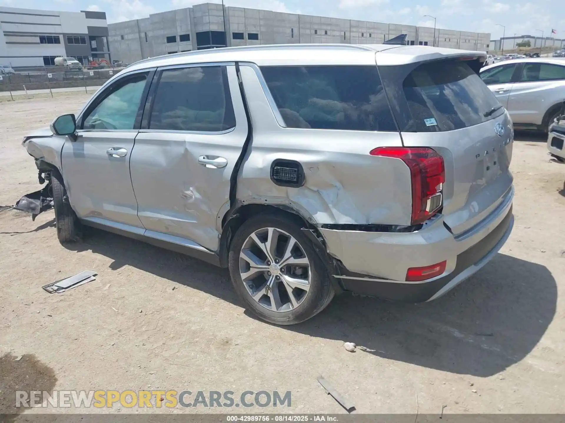 3 Photograph of a damaged car KM8R4DHEXMU281494 HYUNDAI PALISADE 2021