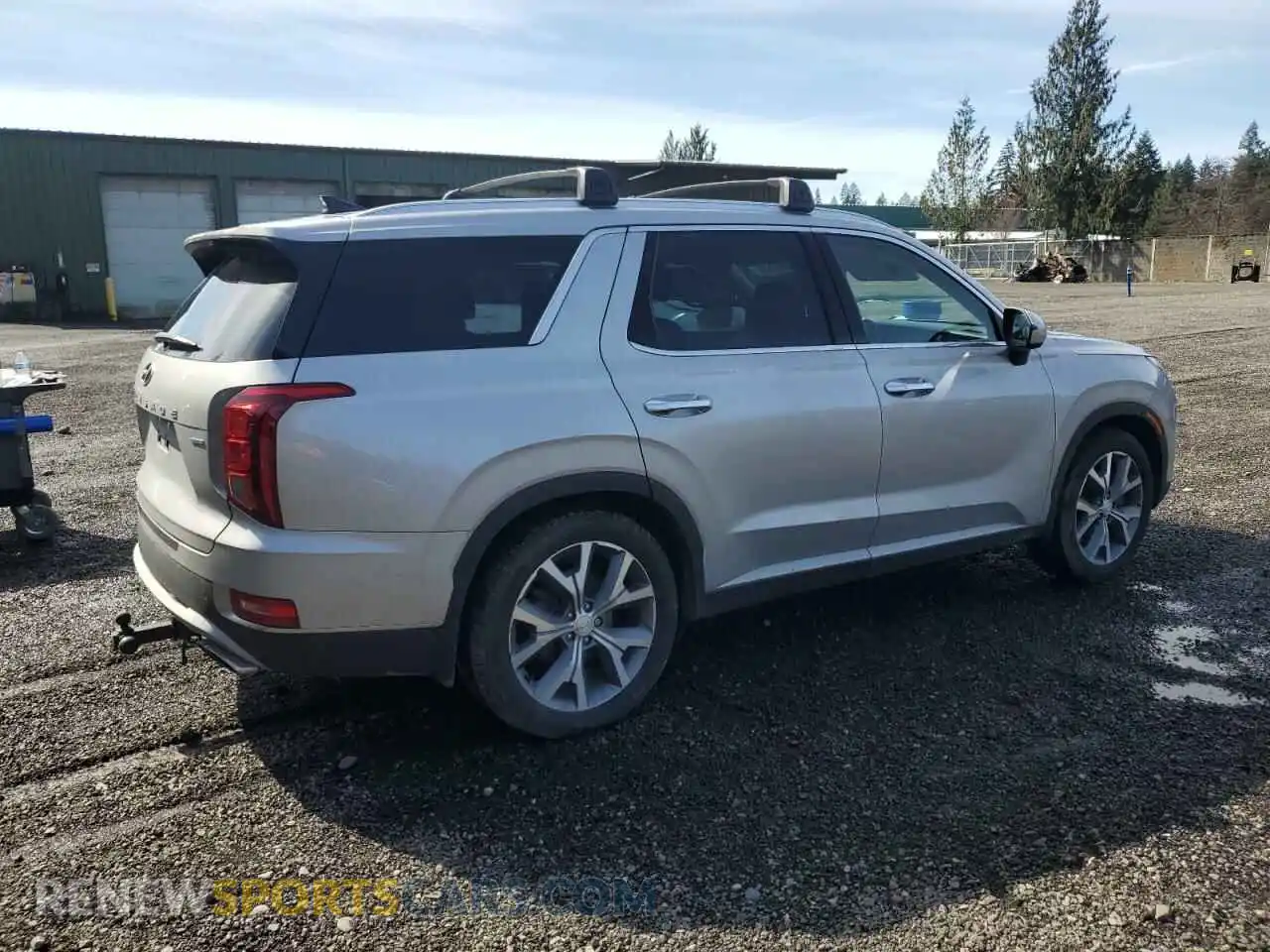 3 Photograph of a damaged car KM8R4DHEXMU309584 HYUNDAI PALISADE 2021