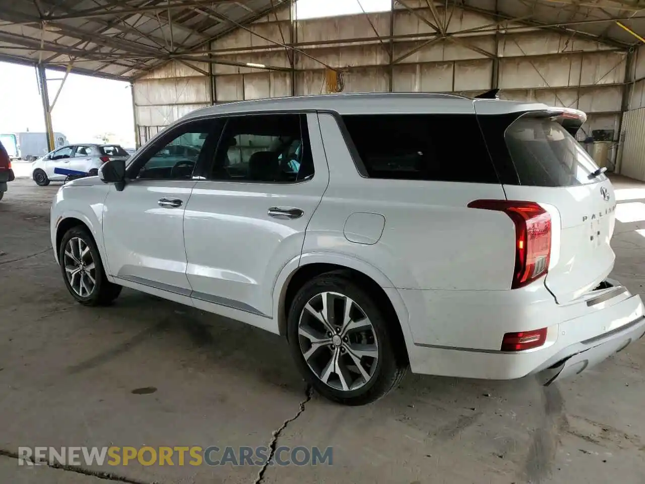 2 Photograph of a damaged car KM8R54HE2MU290476 HYUNDAI PALISADE 2021