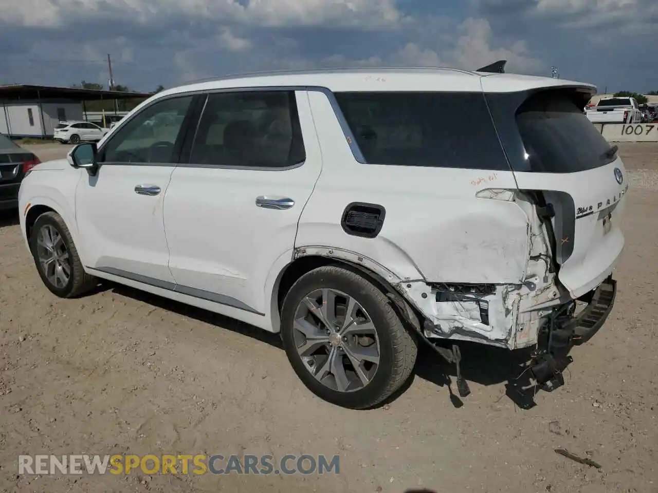 2 fotografías del automóvil dañado KM8R54HE2MU297489 HYUNDAI PALISADE 2021