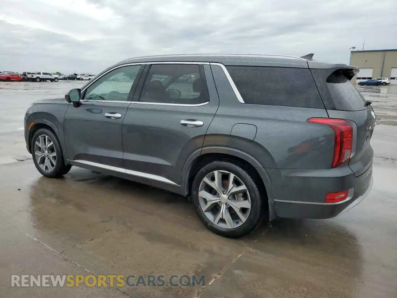 2 Photograph of a damaged car KM8R54HE3MU212997 HYUNDAI PALISADE 2021