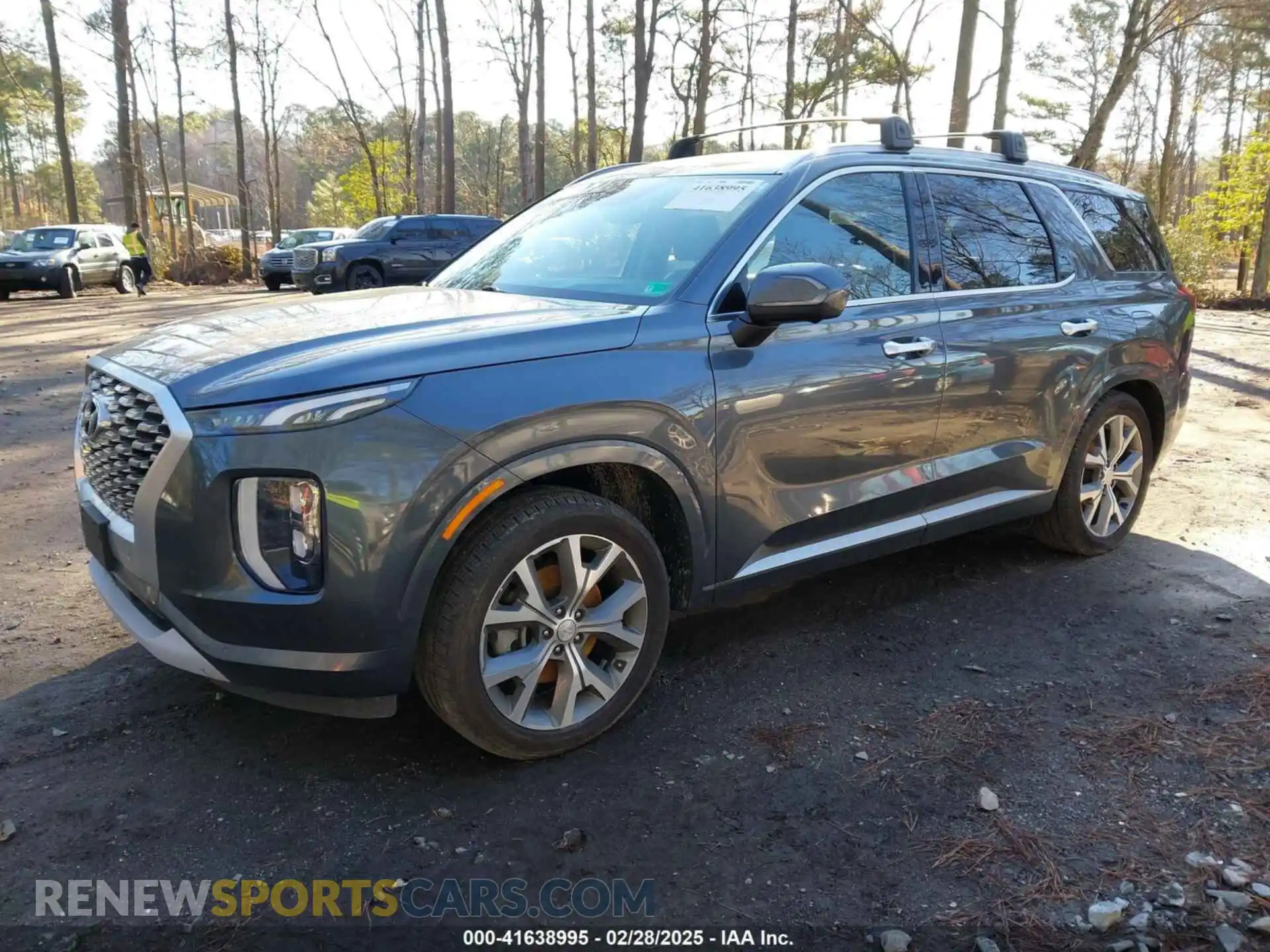 2 Photograph of a damaged car KM8R54HE4MU198415 HYUNDAI PALISADE 2021