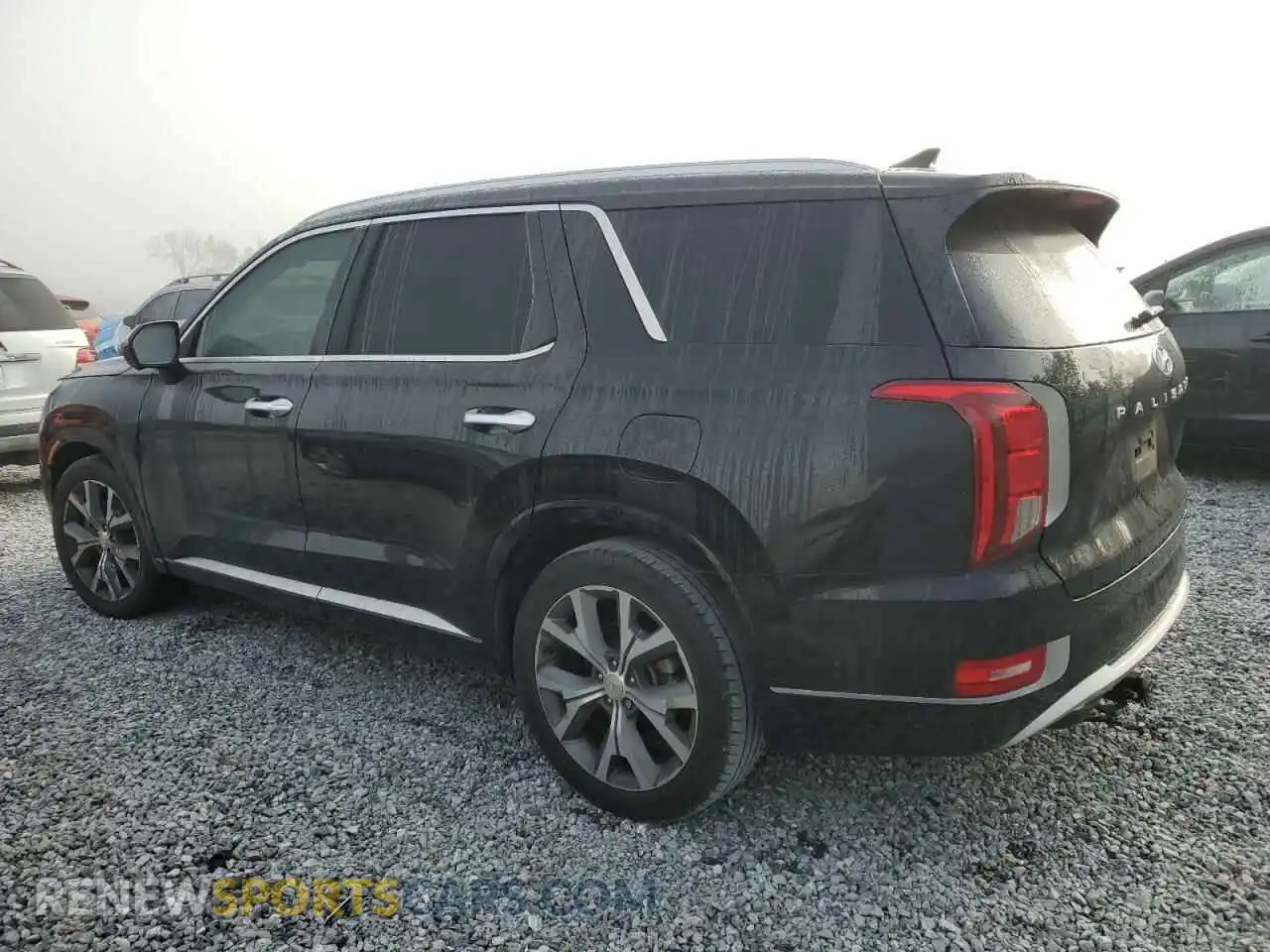 2 Photograph of a damaged car KM8R54HE4MU236659 HYUNDAI PALISADE 2021