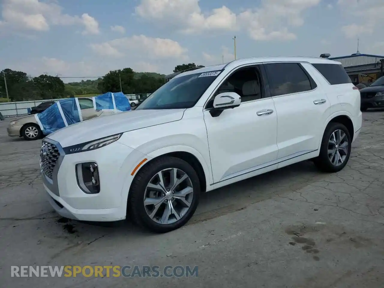 1 Фотография поврежденного автомобиля KM8R54HE4MU262839 HYUNDAI PALISADE 2021