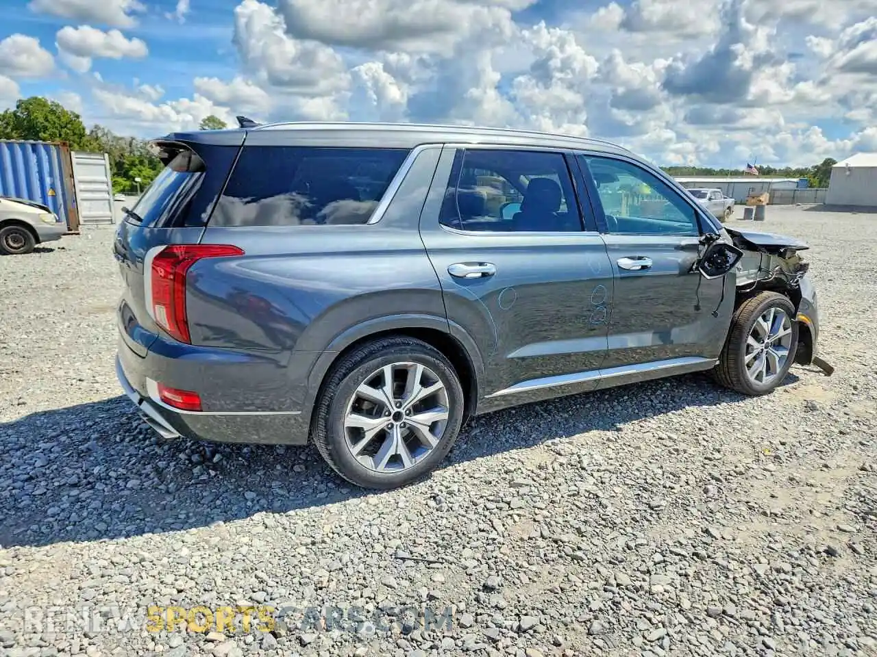 3 Фотография поврежденного автомобиля KM8R54HE4MU294495 HYUNDAI PALISADE 2021