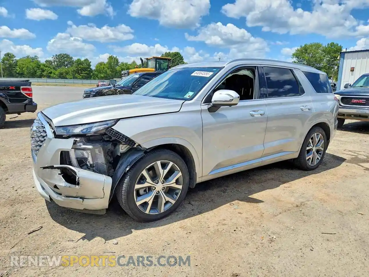 1 Фотография поврежденного автомобиля KM8R54HE4MU335465 HYUNDAI PALISADE 2021