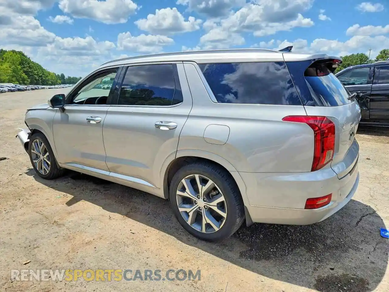2 Фотография поврежденного автомобиля KM8R54HE4MU335465 HYUNDAI PALISADE 2021