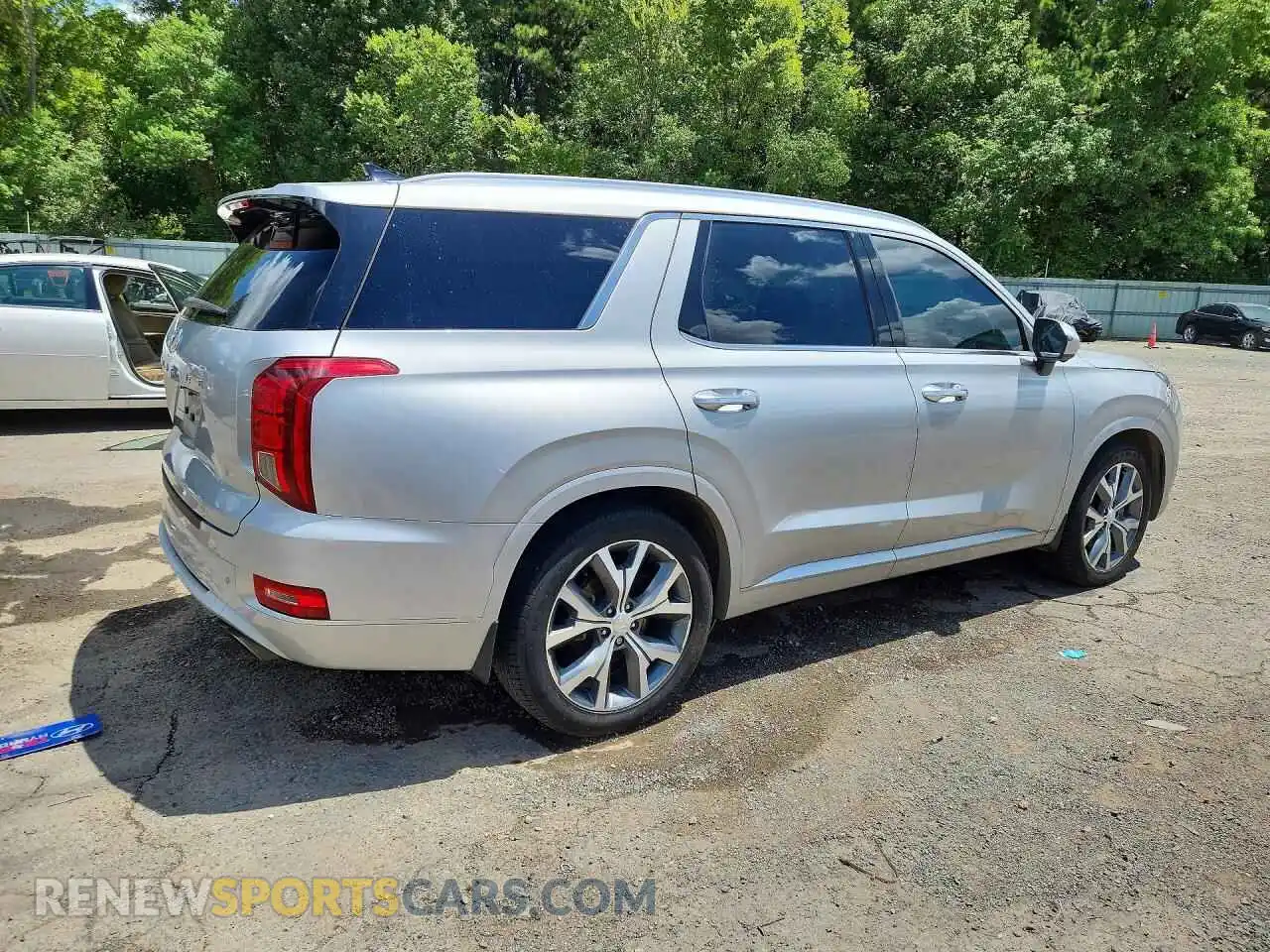 3 Фотография поврежденного автомобиля KM8R54HE4MU335465 HYUNDAI PALISADE 2021
