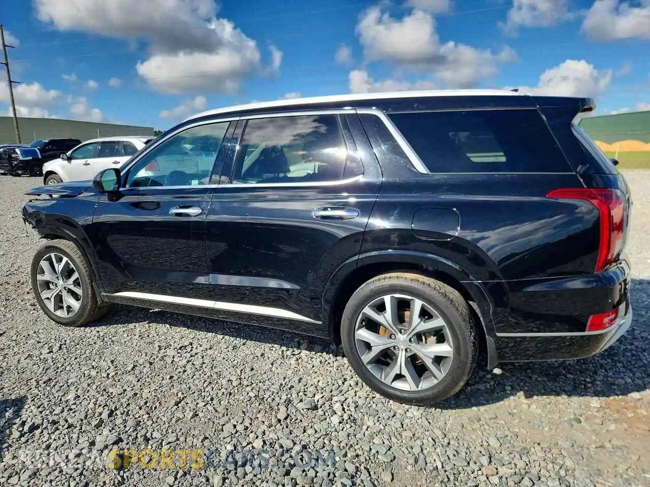 2 Фотография поврежденного автомобиля KM8R54HE8MU216074 HYUNDAI PALISADE 2021