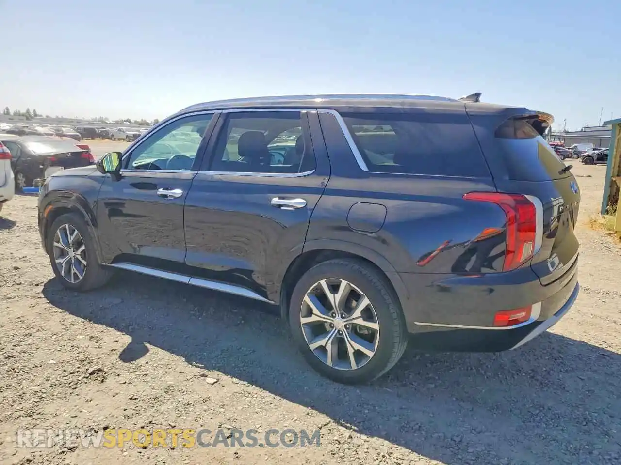 2 Photograph of a damaged car KM8R54HE9MU191069 HYUNDAI PALISADE 2021