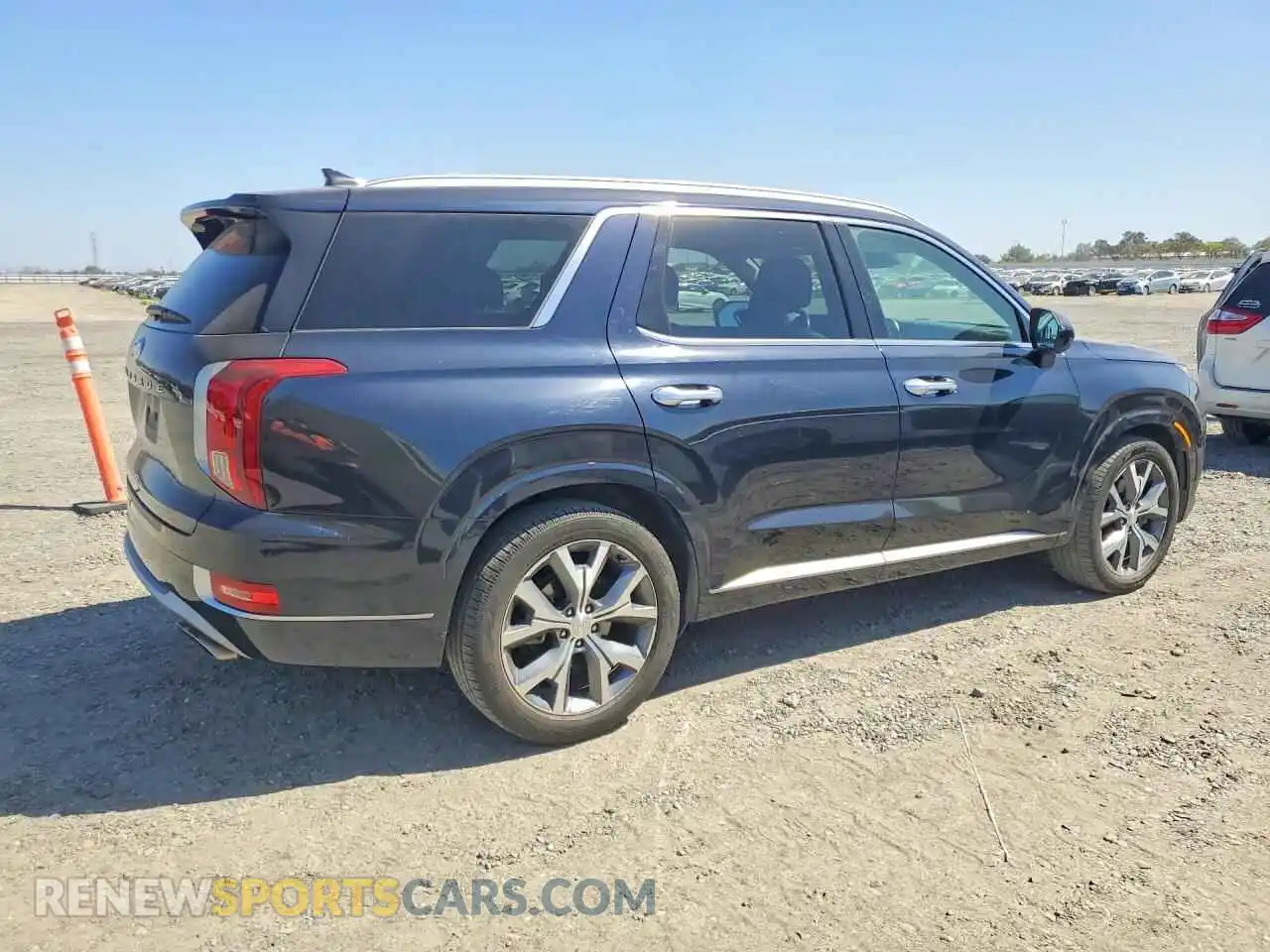 3 Photograph of a damaged car KM8R54HE9MU191069 HYUNDAI PALISADE 2021