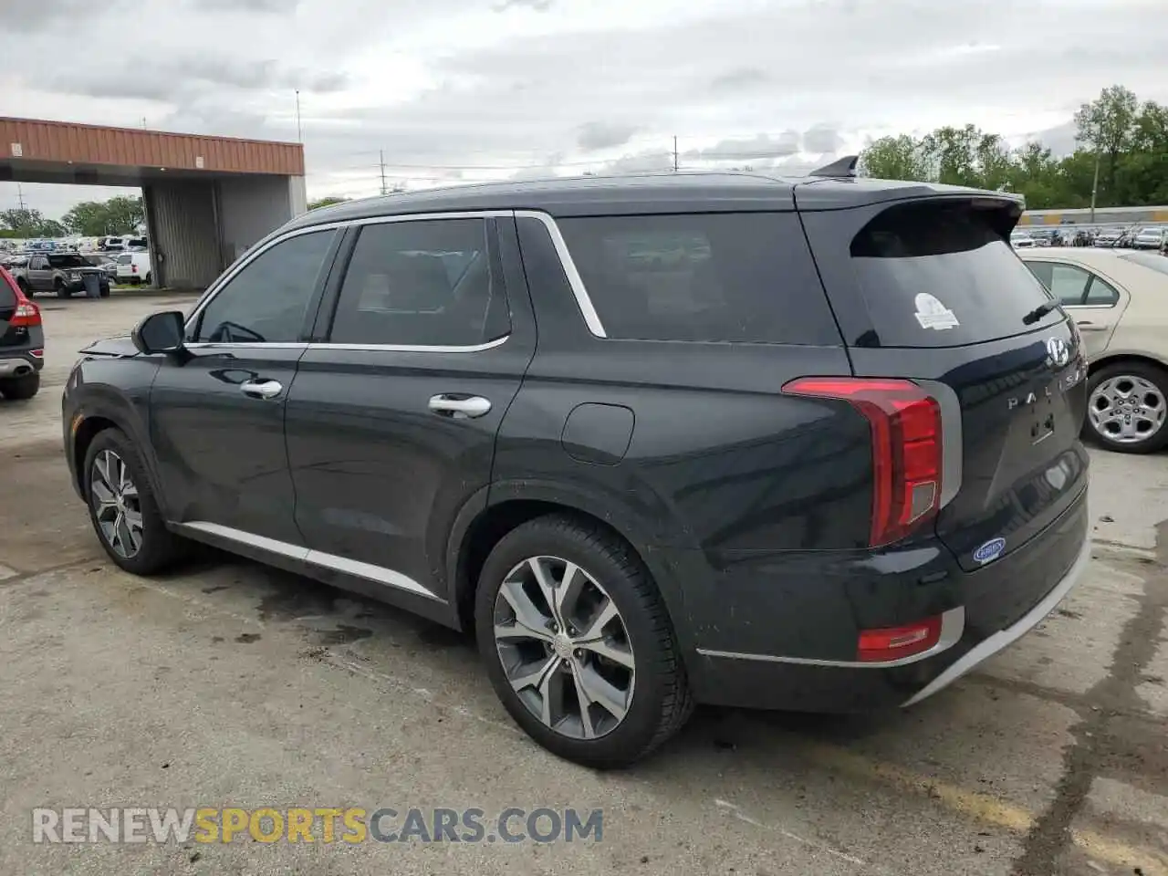 2 fotografías del automóvil dañado KM8R5DHE0MU230163 HYUNDAI PALISADE 2021