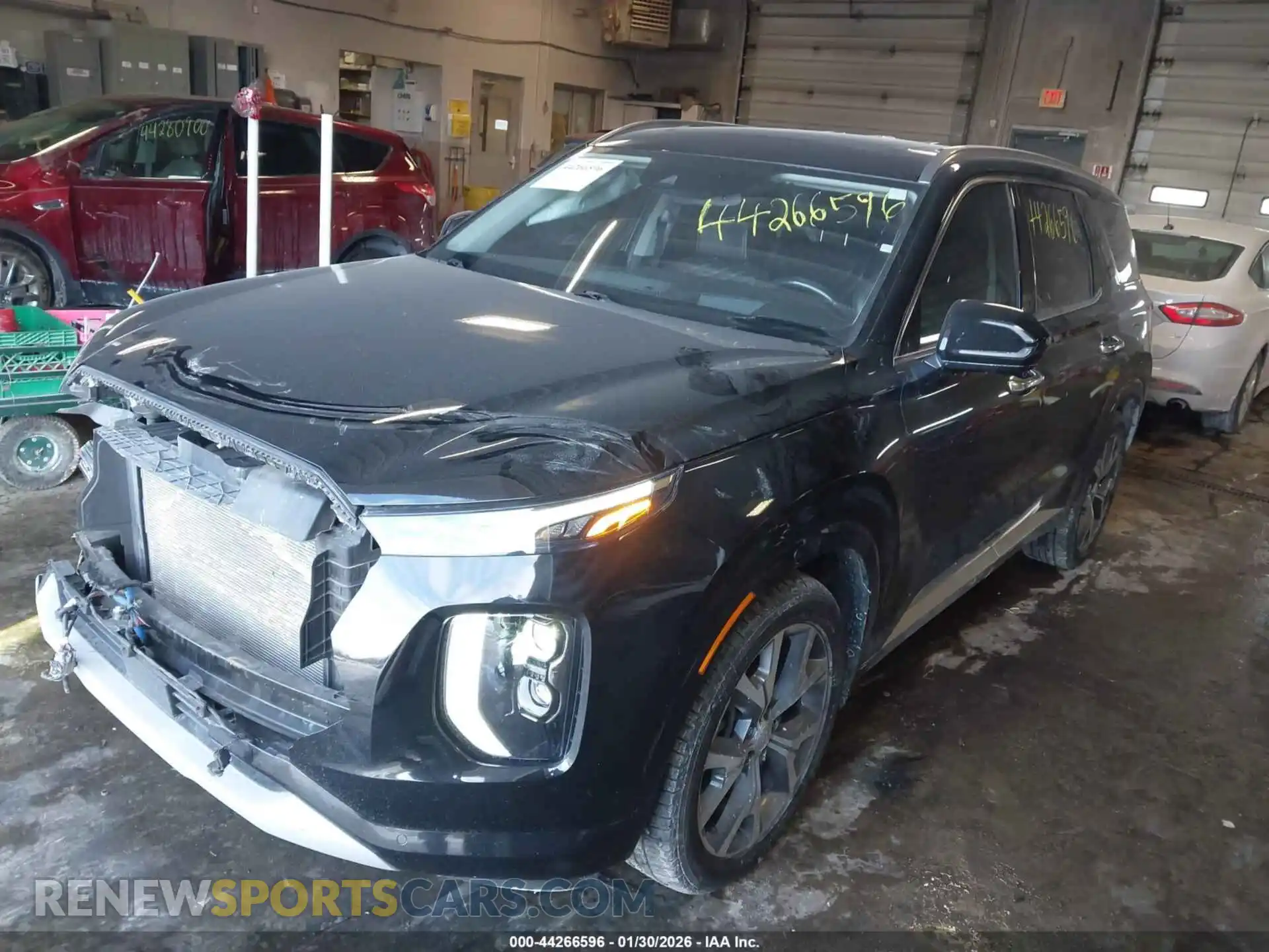 2 Photograph of a damaged car KM8R5DHE1MU201030 HYUNDAI PALISADE 2021