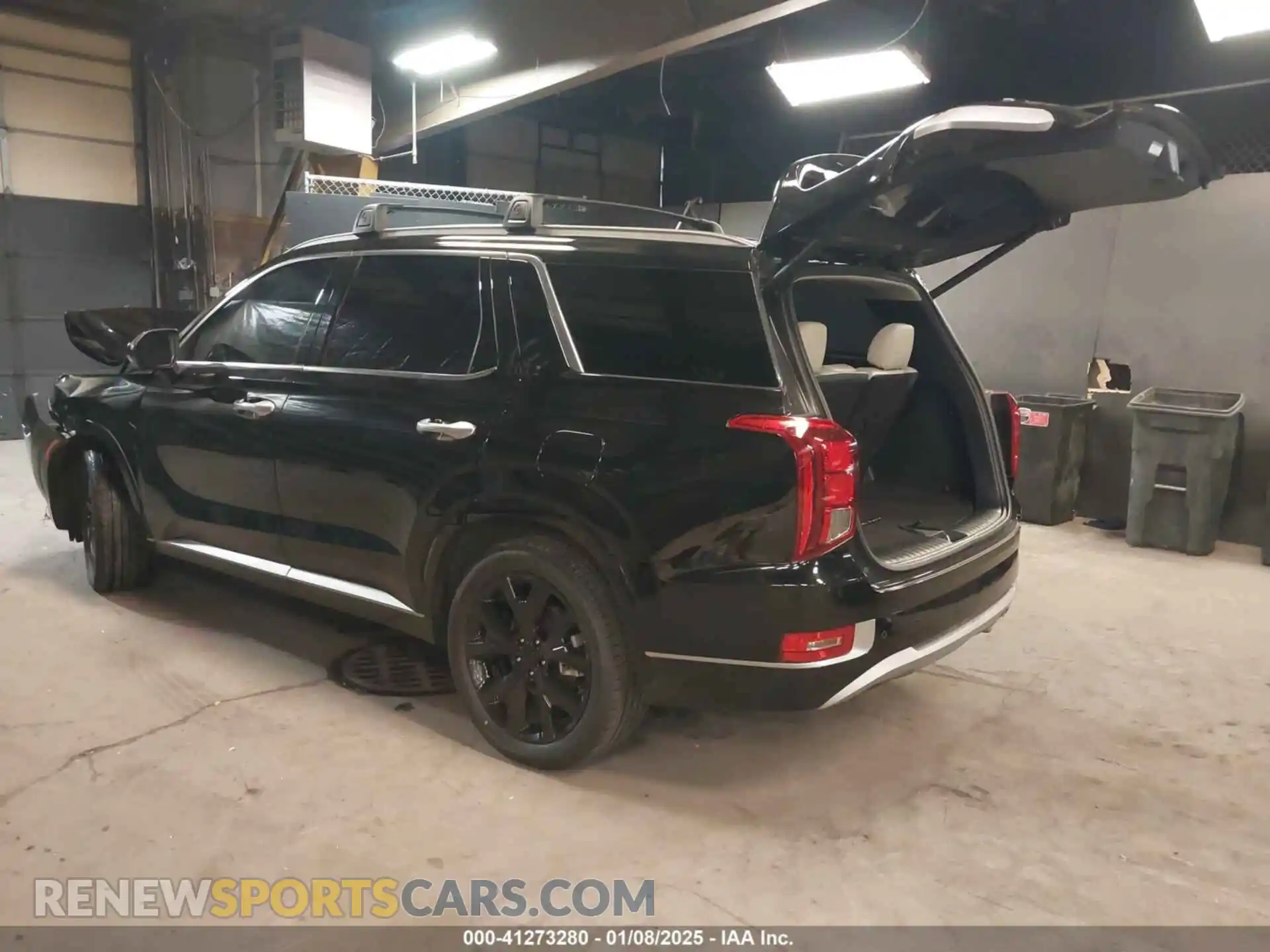 3 Photograph of a damaged car KM8R5DHE4MU205007 HYUNDAI PALISADE 2021