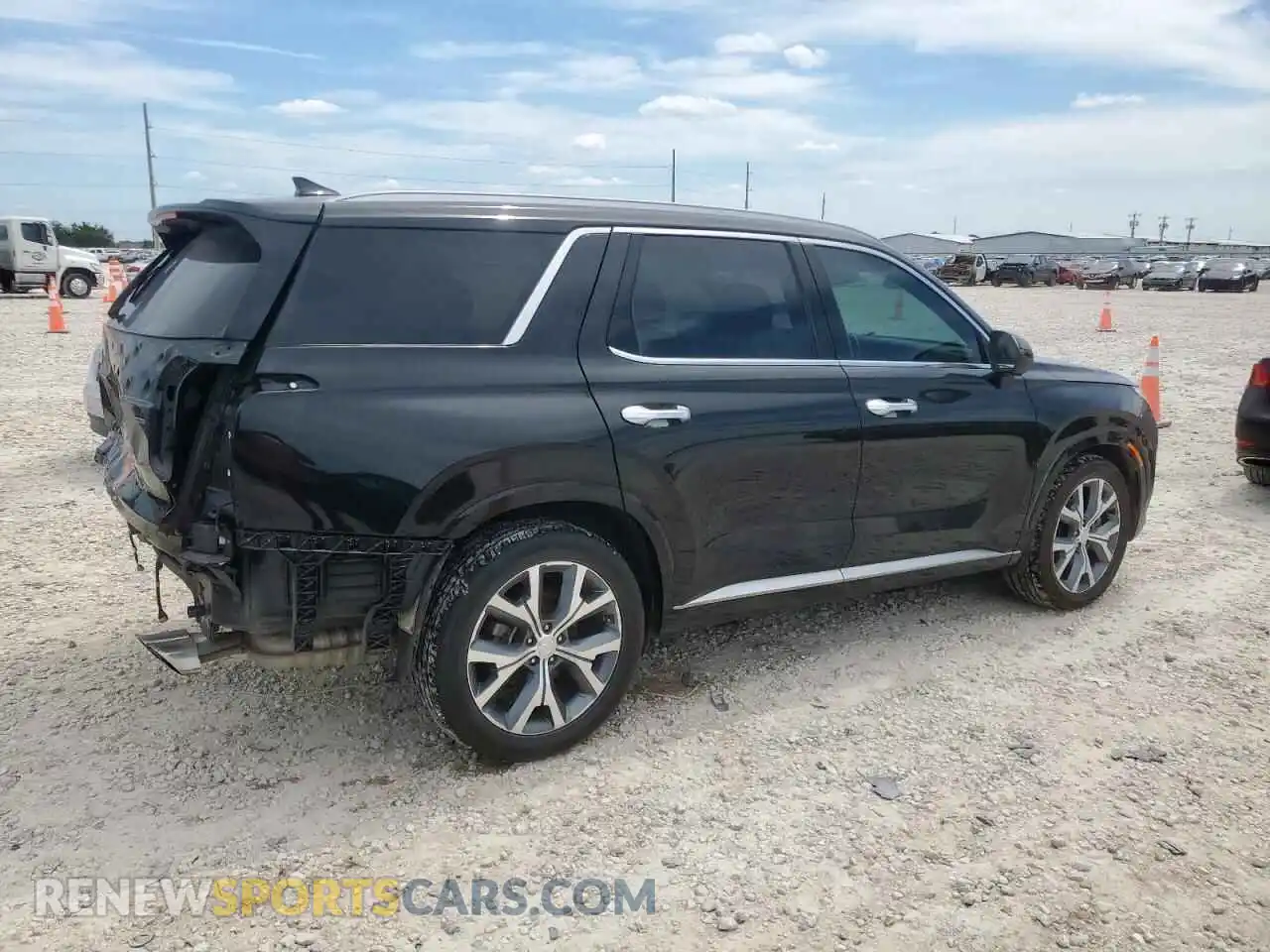3 Photograph of a damaged car KM8R5DHE4MU205573 HYUNDAI PALISADE 2021