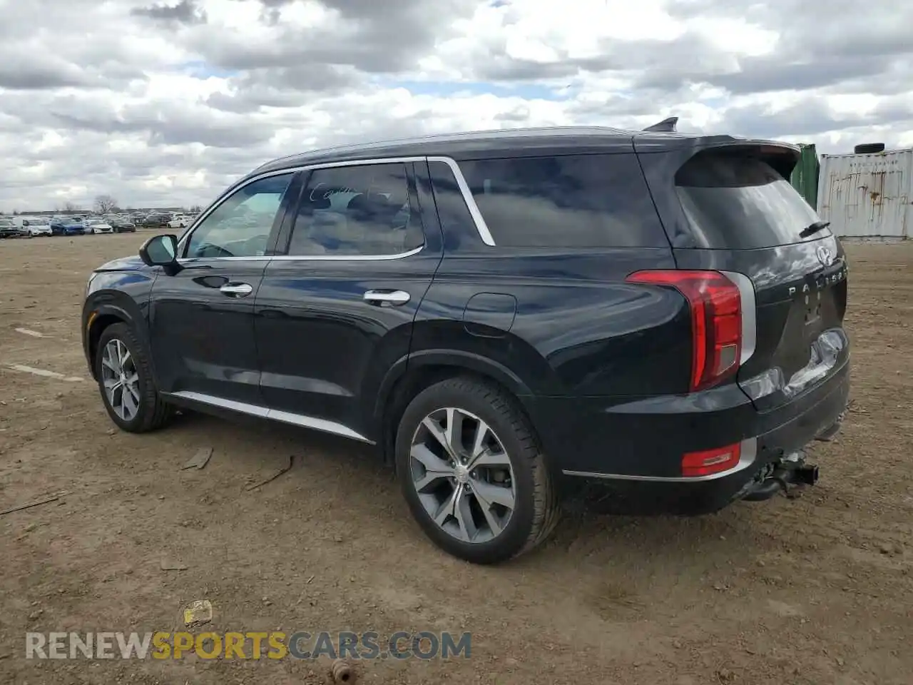2 Photograph of a damaged car KM8R5DHE4MU274893 HYUNDAI PALISADE 2021