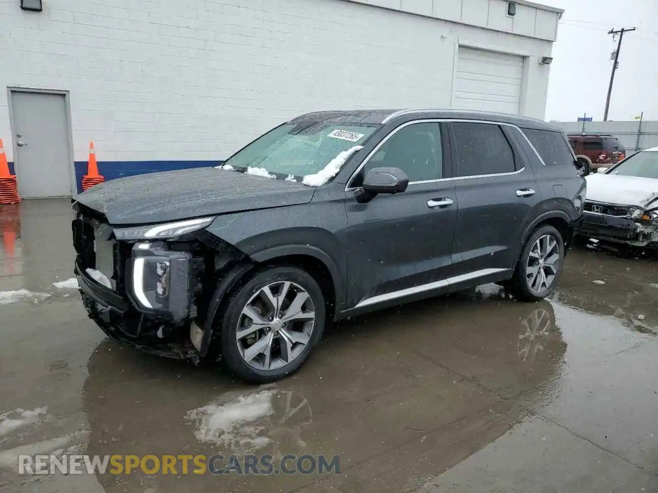 1 fotografías del automóvil dañado KM8R5DHE4MU328693 HYUNDAI PALISADE 2021