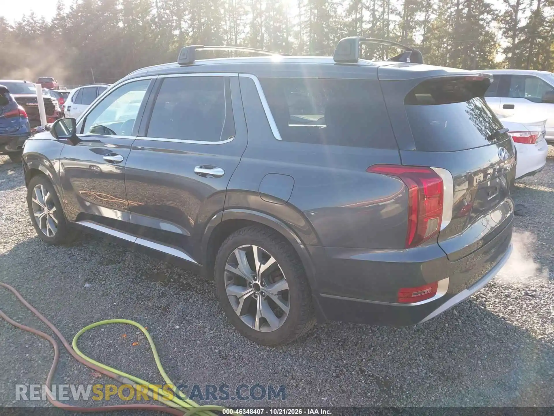 3 Photograph of a damaged car KM8R5DHE7MU200464 HYUNDAI PALISADE 2021