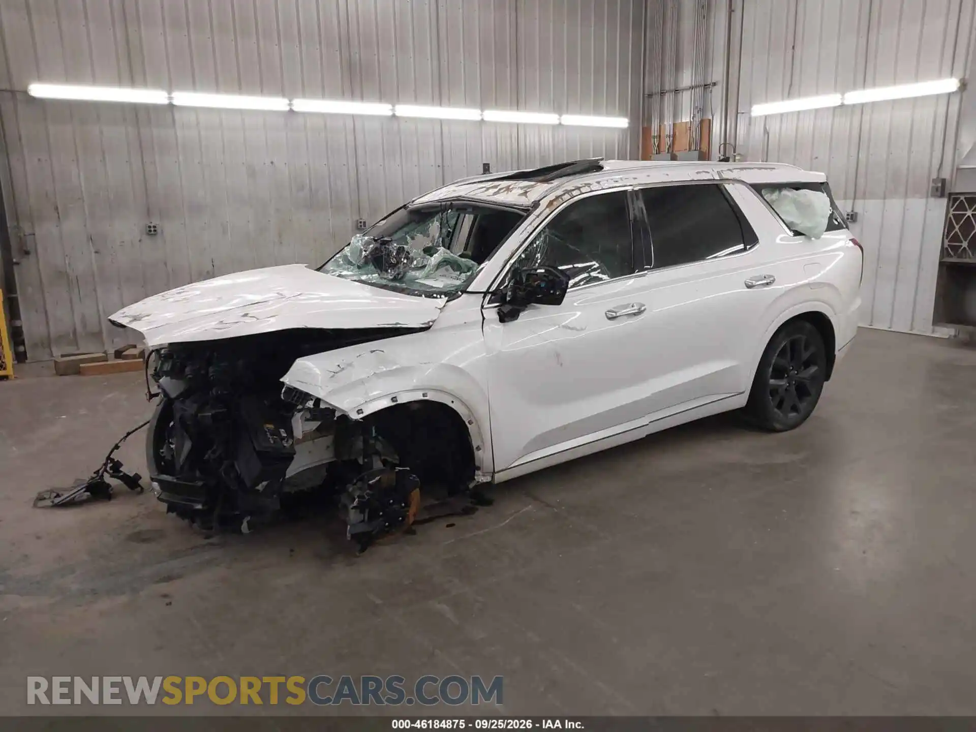 2 Photograph of a damaged car KM8R5DHE8MU217824 HYUNDAI PALISADE 2021