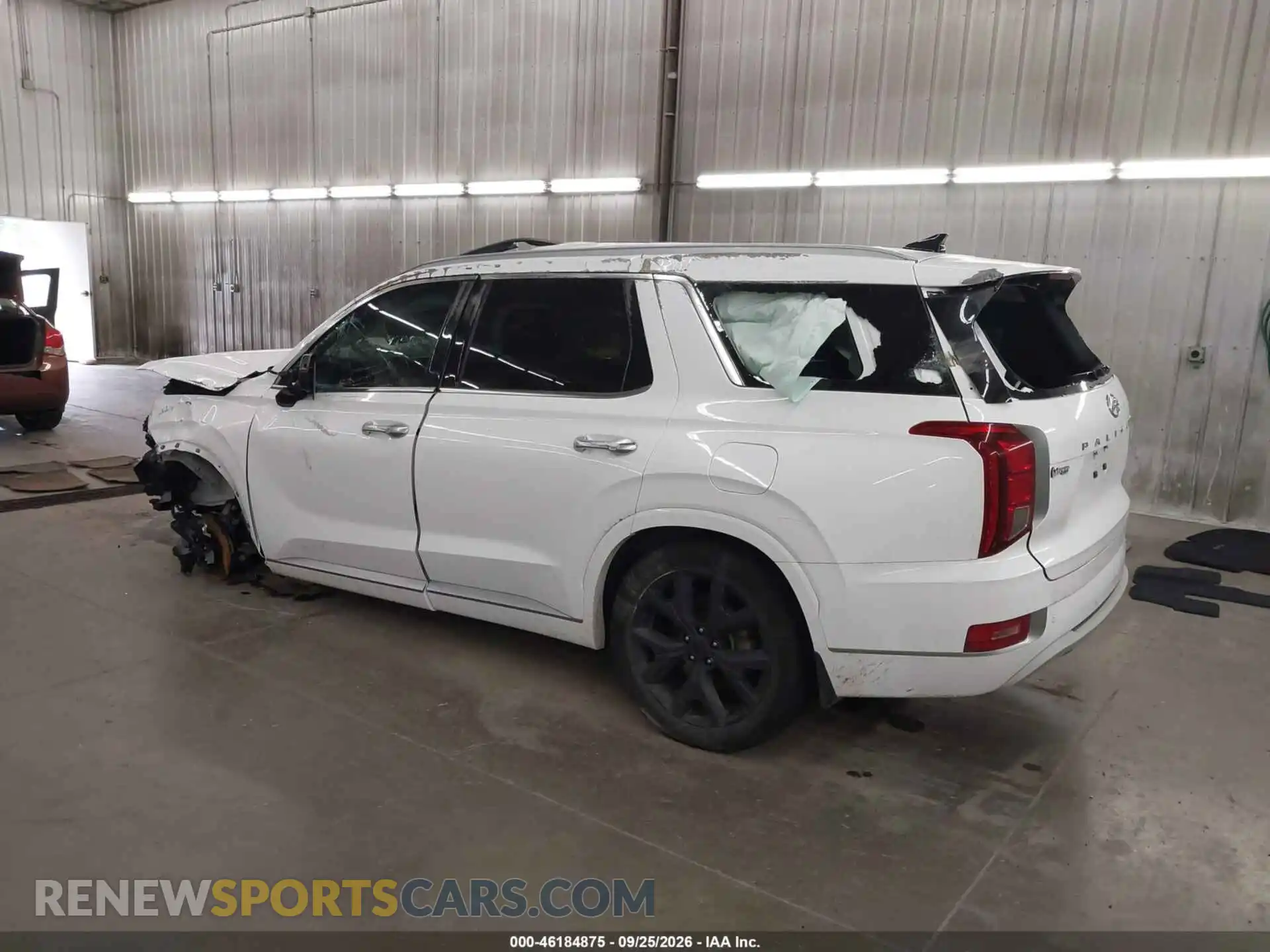 3 Photograph of a damaged car KM8R5DHE8MU217824 HYUNDAI PALISADE 2021