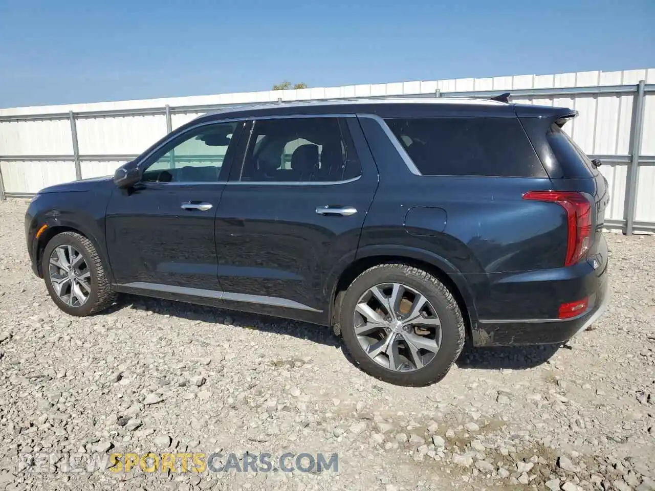 2 Photograph of a damaged car KM8R5DHE9MU229285 HYUNDAI PALISADE 2021